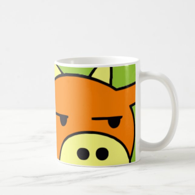 Bittere Kuh-Tasse Kaffeetasse (Rechts)