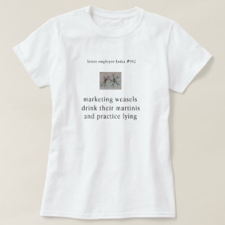 Bitterer AngestellterHaiku # 942 T-Shirt