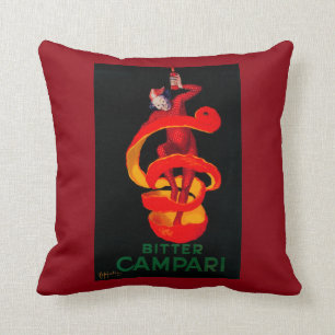 Bitterer Campari Vintages PosterEurope Kissen