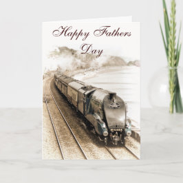 BITTERN DAMPFTRAIN VATHERY DAY CARD KARTE