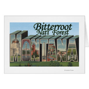 Bitterroot Forêt Nat'l, Montana