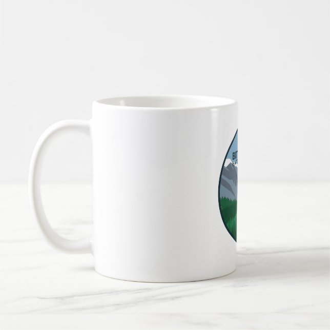 Bitterroot-Nationalwald Kaffeetasse (Links)