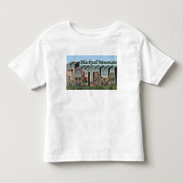 Bitterroot-staatlicher Wald, Montana 2 Kleinkind T-shirt (Vorderseite)