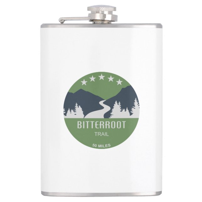 Bitterroot Trail Flachmann (Vorderseite)
