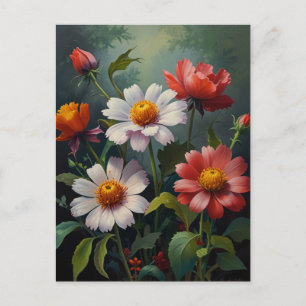 Bittersüße Blumen Postkarte