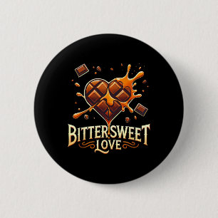 Bittersüße Liebe Schokolade Valentingeschenke für  Button