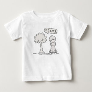 BITUB-Muster (Glauben an das Unglaubliche) Baby T-shirt