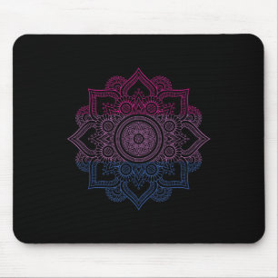 Biual Lgbt Mandala Bi Pride Biuality LGBT Support Mousepad