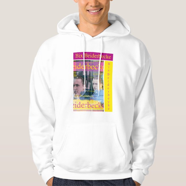 Bix Beiderbecke Hoodie (Vorderseite)