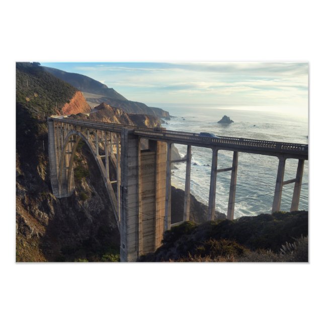 Bixby Bridge Fotodruck (Vorne)