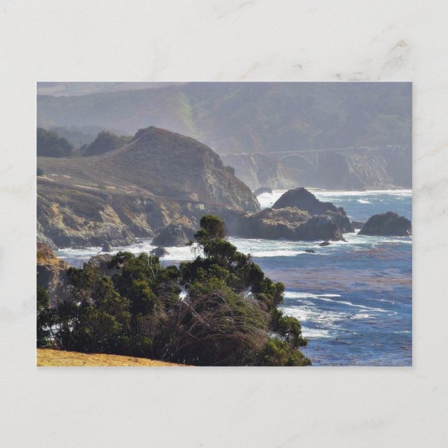 Bixby Bridges - Küste Postkarte (Vorderseite)