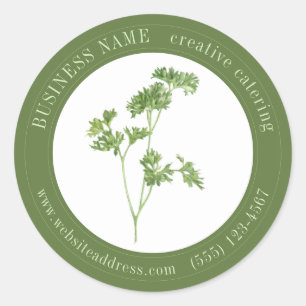 BIZ FRAIS DE PARSLEY ID Grand Stickers ronds II