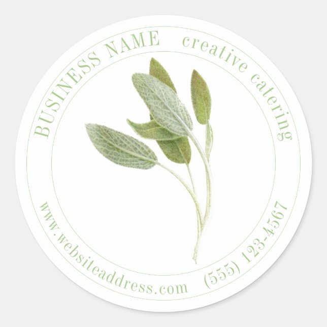 BIZ FRAIS ID BIZ Stickers Rond (Devant)
