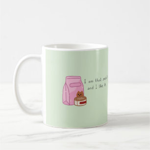 Bizarre dame de chat et fière Ce chat Life Mug