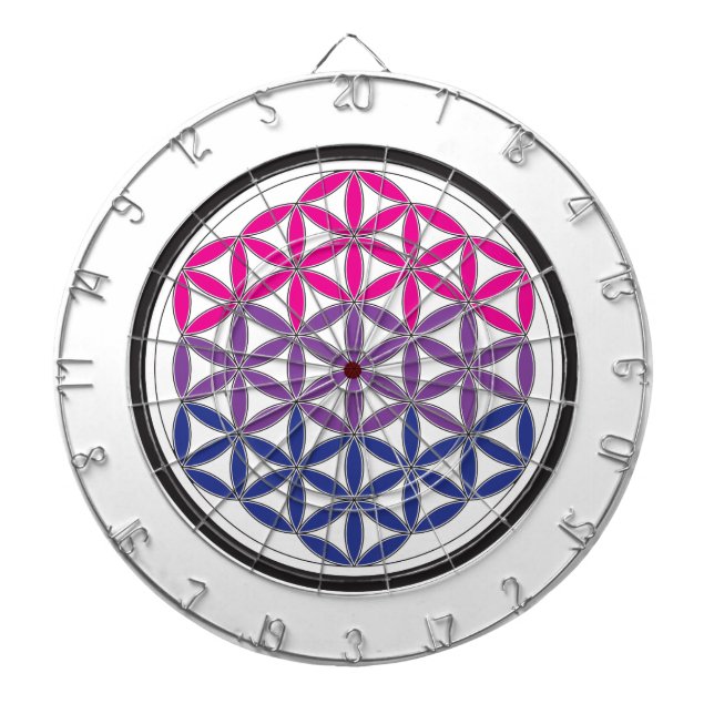 bizarre Geometrie Dartscheibe (vorne)