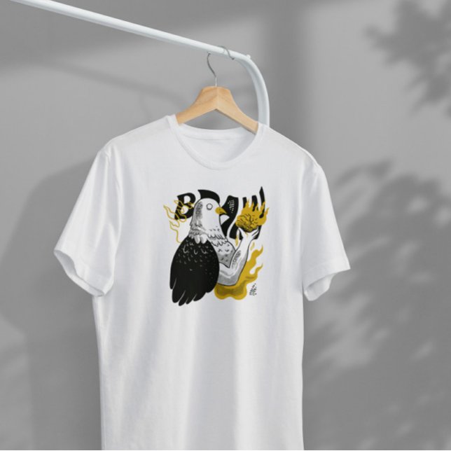 Bizarre Pidgeon Bird Body T-Shirt (Von Creator hochgeladen)