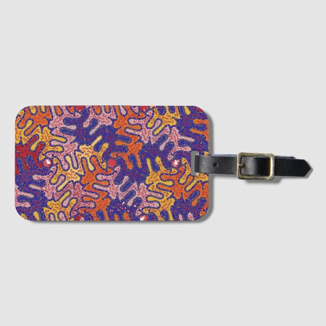 Bizarro Fall Gepäckanhänger (Vorderseite (Horizontal))