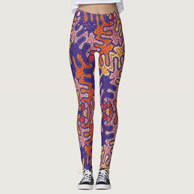 Bizarro Fall Leggings (Vorderseite)
