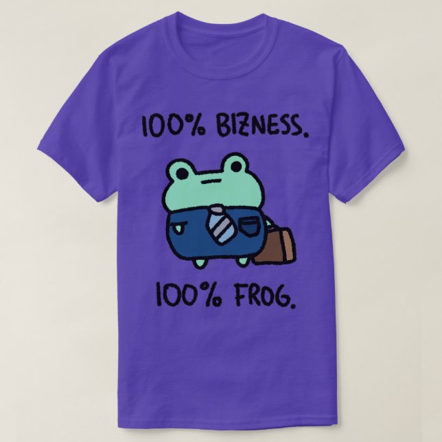 Bizness Frog T-Shirt (Design vorne)
