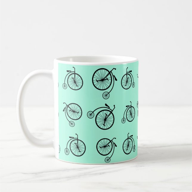 Bizyklusmuster Kaffeetasse (Links)