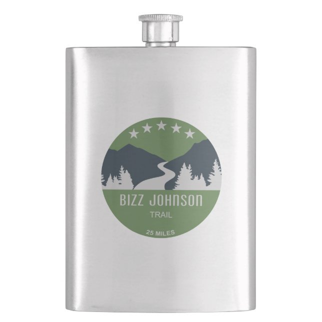 Bizz Johnson Trail Flachmann (Vorderseite)