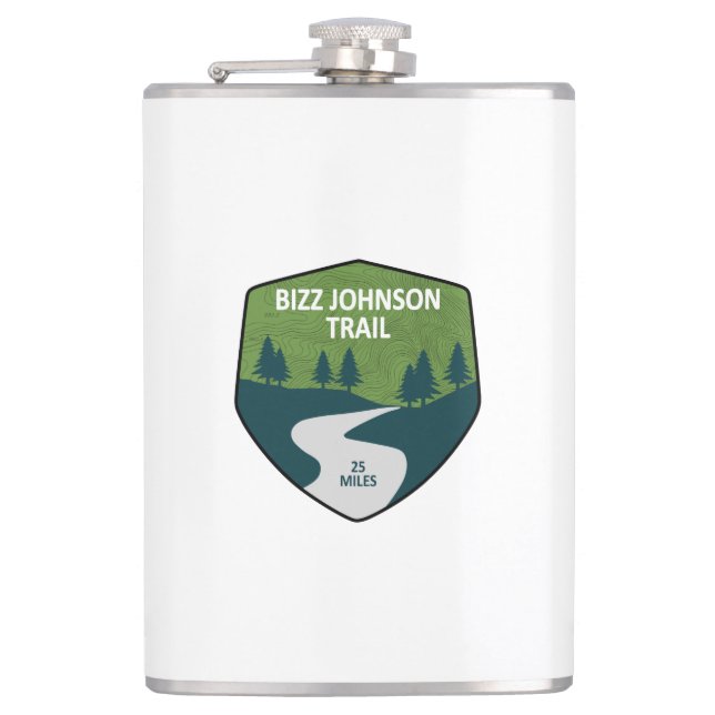 Bizz Johnson Trail Flachmann (Vorderseite)