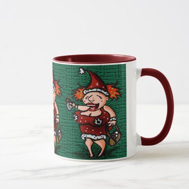 Bizzys Weihnachtssummen Tasse (Rechts)