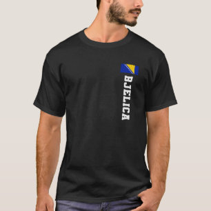 Bjelica Bosnien-Fahne Nachname Coat of arm Emblem T-Shirt