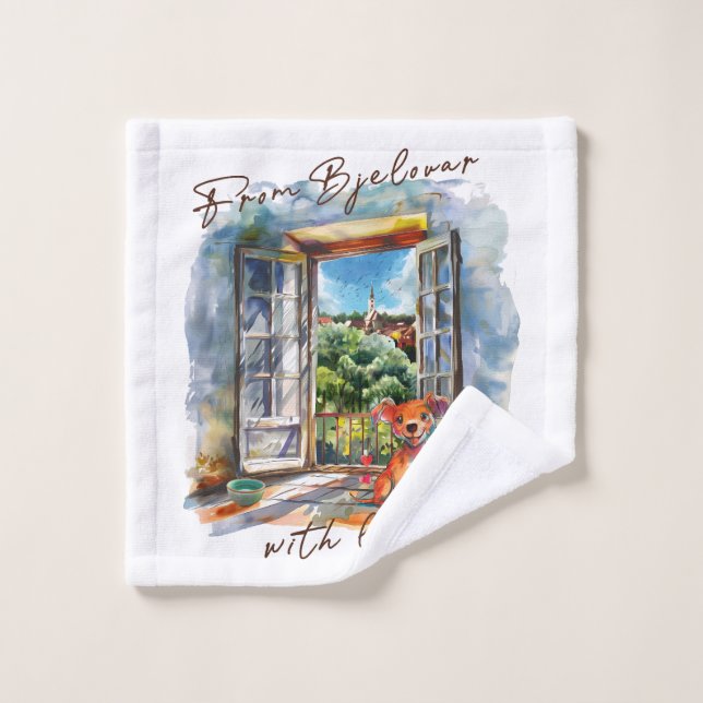 Bjelovar Badhandtuch Set (Waschlappen)