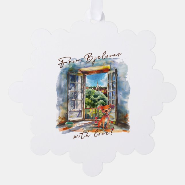 Bjelovar Ornament Karte (Vorderseite)