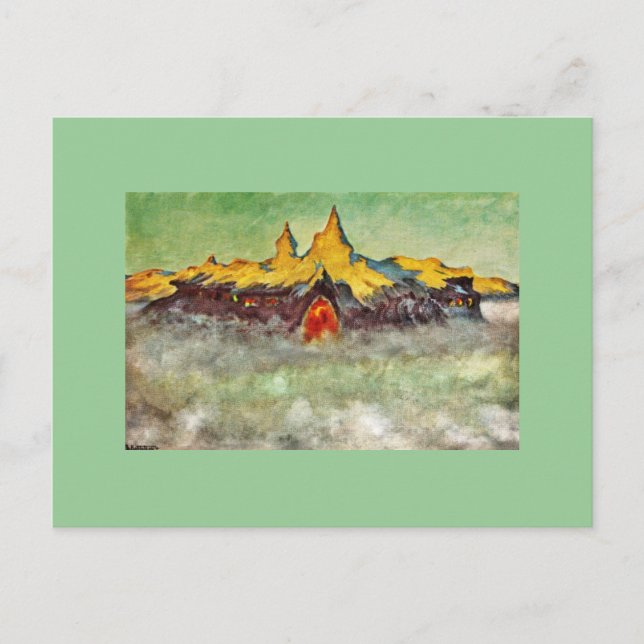 Bjerg - Trollberg Postkarte (Vorderseite)