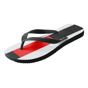 BJJ - Brasilianer Jiu Jitsu schwarzer Gurt drehen Flip Flops