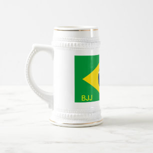 BJJ, BRASILIANISCHES JIU-JITSU BIERGLAS