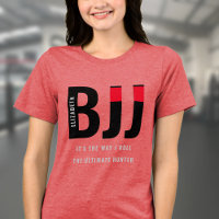 BJJ Brazilian Jiu Jitsu Add Name Woman's