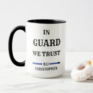 BJJ Brazilian Jiu Jitsu Guard Trust Blue Belt Tasse