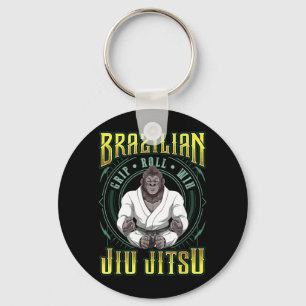 BJJ-Griff-Roll-Sieg - Grappling Jiu Jitsu Meditati Schlüsselanhänger