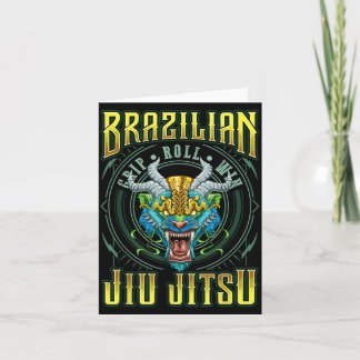 BJJ-Griff-Roll-Sieg - Grappling Jiu Jitsu Tiger Karte