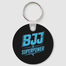 BJJ ist Super-Power Vintag Graphic Schlüsselanhäng Schlüsselanhänger