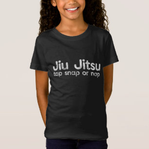 BJJ Jiu Jitsu Brasilien Kampfkünste Anstich Snap  T-Shirt