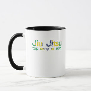 BJJ Jiu Jitsu Brasilien Kampfkünste Anstich Snap  Tasse