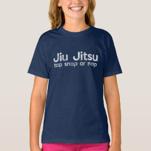 BJJ Jiu Jitsu Brasilien Martial Arts Stich Snap od T-Shirt