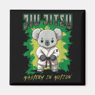 BJJ-Meisterschaft in Bewegung - Grappling Jiu Jits Magnet
