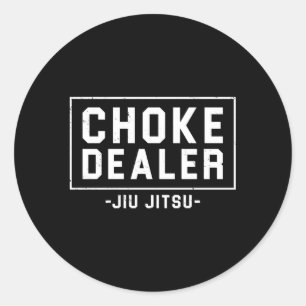 Bjj Mixed Martial Arts Brasilianisch Jiu Jitsu Runder Aufkleber