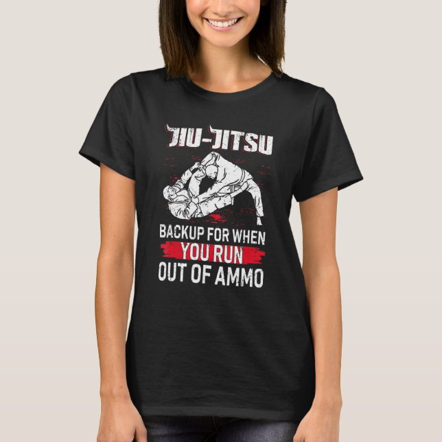 Bjj & Mma Design Brazilian Jiu Jitsu T-Shirt (Vorderseite)