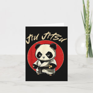 BJJ MMA Panda - Lustiges brasilianisches Jiu Jitsu Karte