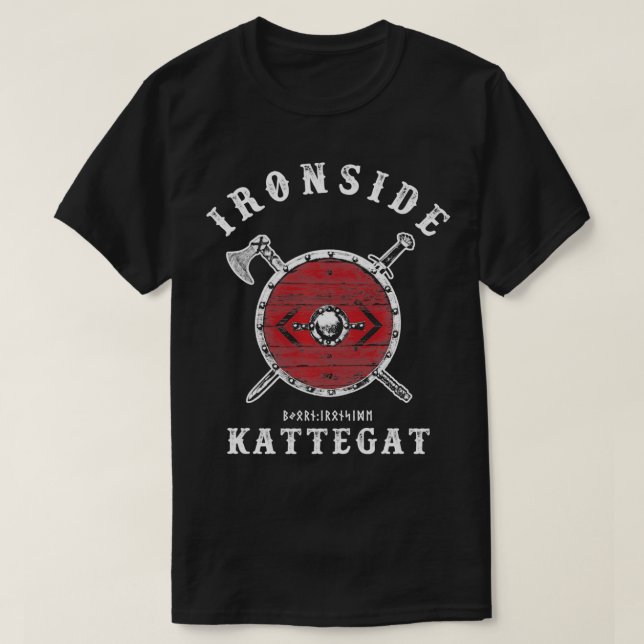 Bjorn Ironside Kattegat Viking Shield Pullover (Design vorne)