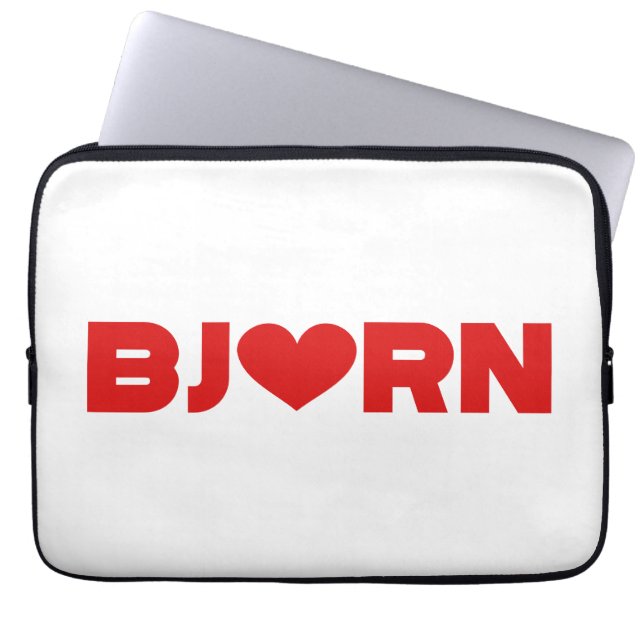 Bjorn Liebe Laptopschutzhülle (Vorderseite)