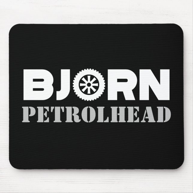Bjorn Petrol Head Mousepad (Vorne)