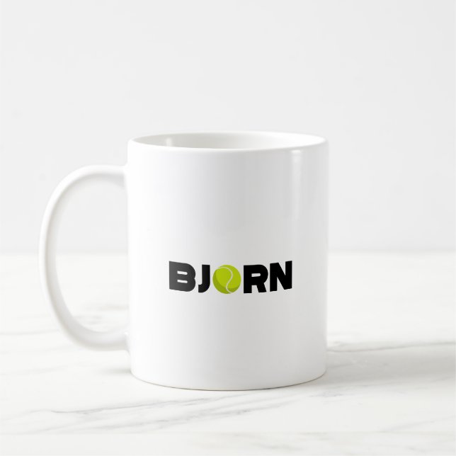 Bjorn Tennis Kaffeetasse (Links)