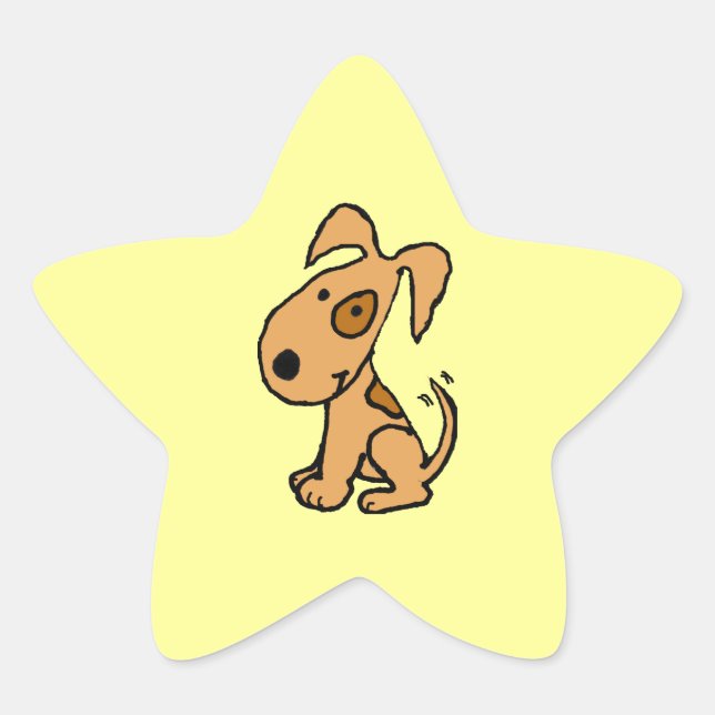BK - Happy Dog Star Stickers (Vorderseite)